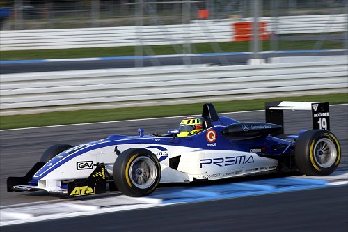 A1 GP rookie Renger van der Zande in Euroseries F3 met Prema Power
